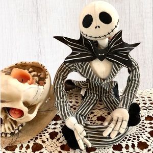Disney/Touchstone Plush Poseable Jack Skellington Nightmare Before Christmas 18”
